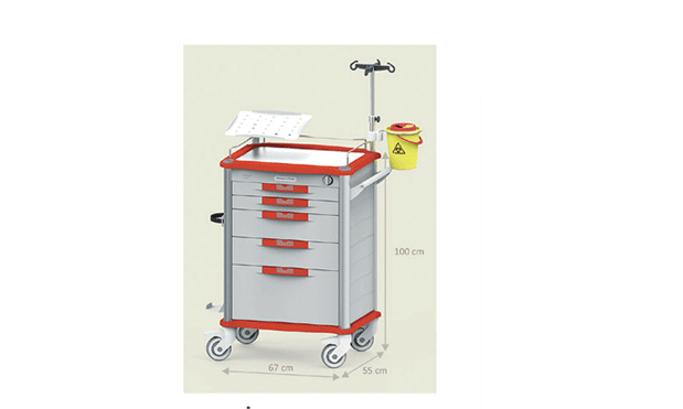 EMA-102 CRASH CART